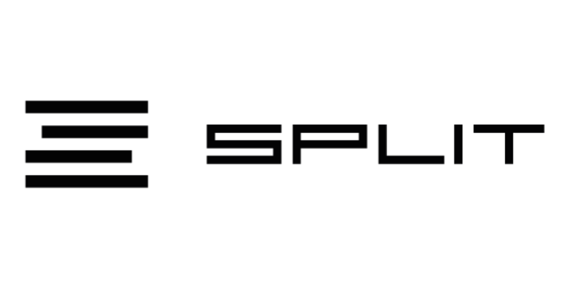 Split logo