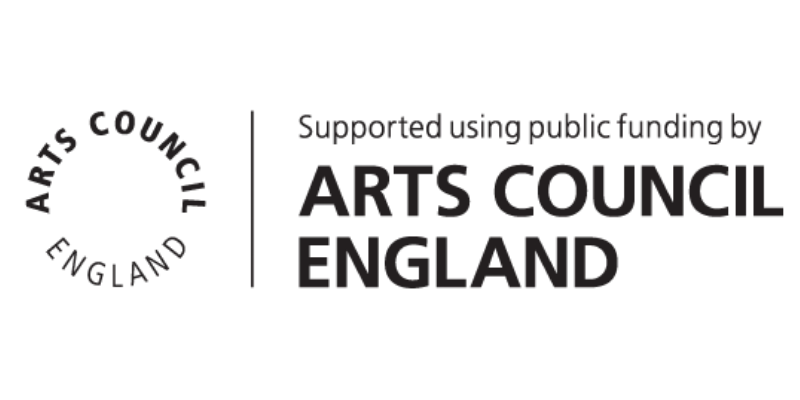 Supported using funding from Arts council England