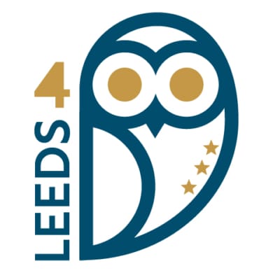 Leeds 400 logo of an owl